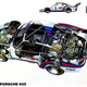 Illustration for article titled 28 rare cutaway illustrations of classic cars